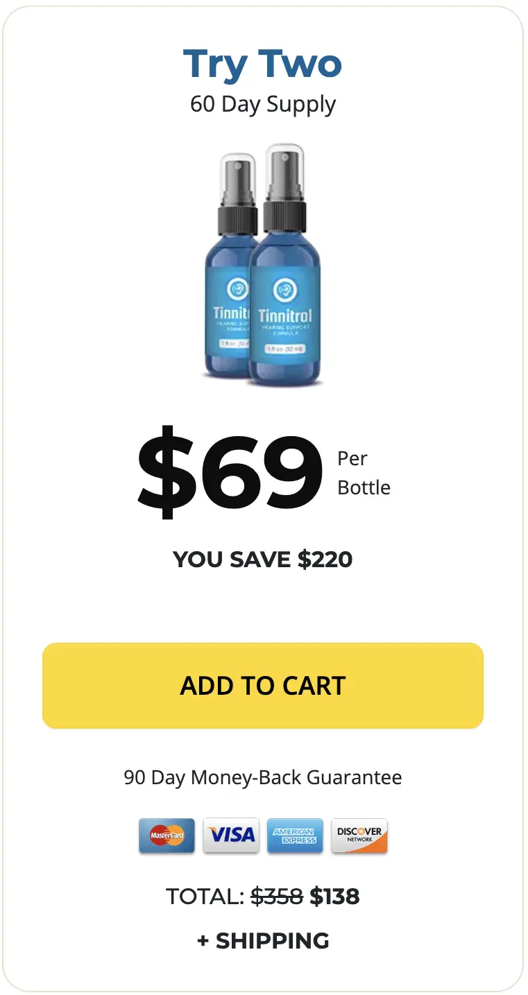 Tinnitrol tinnitrol one bottles