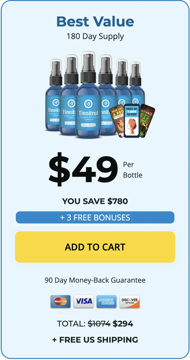 Tinnitrol tinnitrol 6 bottles